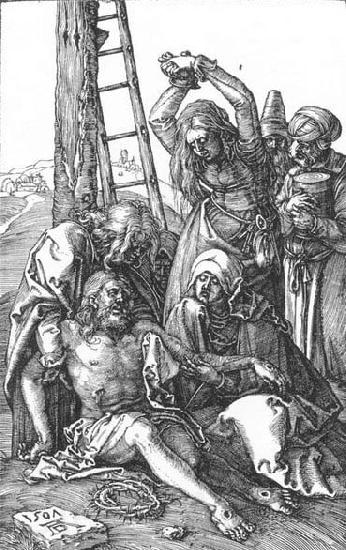 Albrecht Durer Lamentation over Christ Norge oil painting art